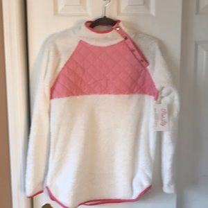 Pink Lily snap front shirt
